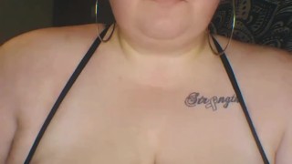 BBW tit fuck