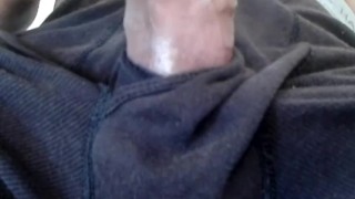 Watch daddy jerking off and moaning on new years day 2020