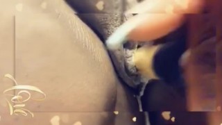 Watchin daddy stroke his dick 
