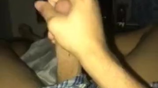 Jerking one while watching spiderman