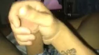 Jerking one while watching spiderman