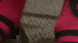 Teen feet close up 