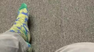 Socks to barefoot 