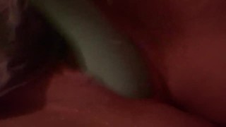 Shaven Juicy Pussy Squirts to A Vior On Highest Speed