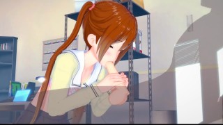 Yoshiko Hanabatake - Aho Girl - 3D Hentai / Koikatsu