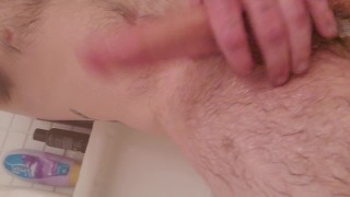 Shower scene cumming all over myself 