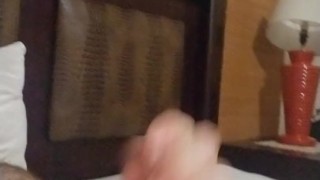 Playing with myself in hotel room