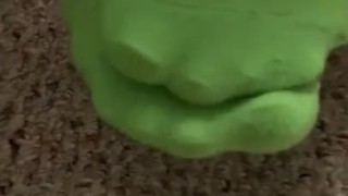 Teen girl feet after class pov 
