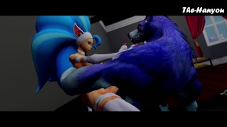 Second Life - Felicia Loves The Kinky Yiffy Bank