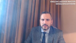 Suited Businessman and cigar humiliation preview