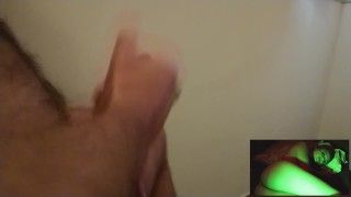Guy tryes to cum for the second time in an half an hour watching a short
