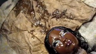 B.B.B. preview: Chocolate Mocha "In White FJ/HJ"(cum only) WMV with SloMo