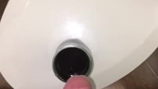 Fresh Out of Cream & Sugar for my Coffee at work. Improvised with a Cumshot