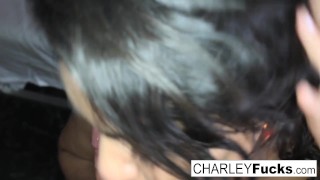 Charley Chase Takes On A Big Cock