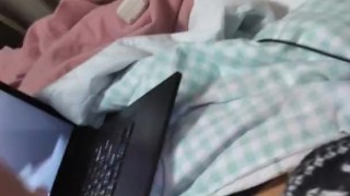 Boy's masturbation new year's day
