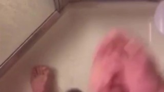 Wife sent this teaser video of herself naked while I showered so I replied.