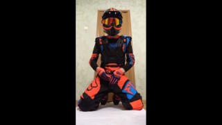 MOTOCROSS BIKER JERK-OFF