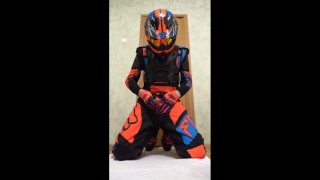 MOTOCROSS BIKER JERK-OFF