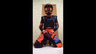 MOTOCROSS BIKER JERK-OFF
