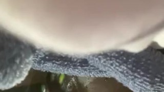 made myself squirt everywhere 