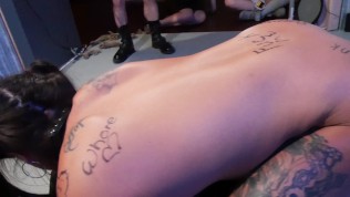 nude intercourse bitch gets face fucked in sgt.productions dungeon