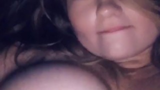 I suck on my purple dildo for you 