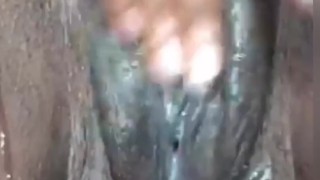 Lick the white creaminess between my chocolate butt cheeks!
