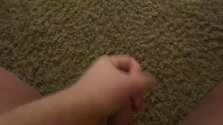 Fat guy cums