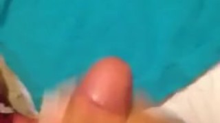 masturbating