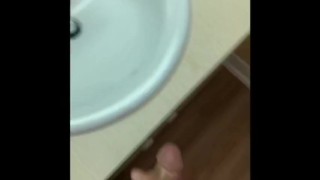 Black Teen Playing With His Dick