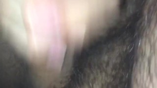 Hairy uncut dude cumming huge load