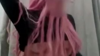 Dançando funk pelada no ano novo