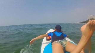 PUSSY Flashing on my SUP Board