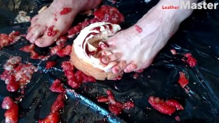 Foot stomping and crushing and foot mess with my boy preview