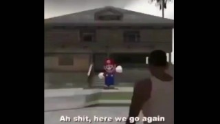 Black gangster fucks Italian plumber 