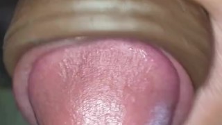 THICK COCK FUCKING A TIGHT BURNETT PUSSY TOY