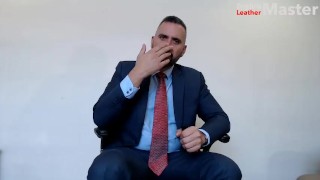 Businessman Target training and preview