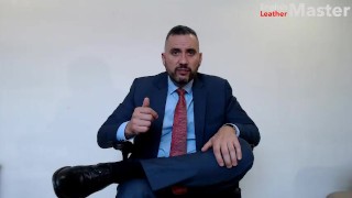 Businessman Target training and preview