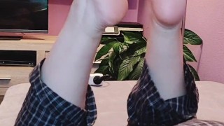 PRIVATE FOOT FETISH VIDEO JUST FOR YOU