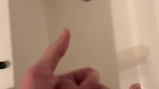 Hands free cumshot with Avocado Oil