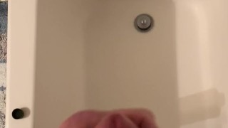 Hands free cumshot with Avocado Oil