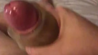 Jerking off after long road trip 
