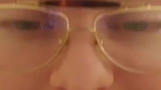 Glasses Guy Licks His Lips For You