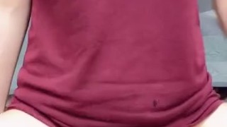 Perfect pussy taking dildo deep