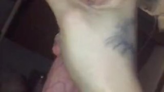 Slow motion with huge cumshot at the end 