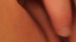 Rubbing my sexy little clit