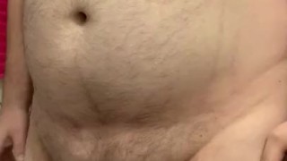 Getting a chub during morning pee