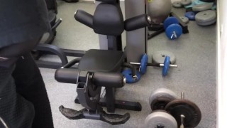 very short Video' 34 ** hot CUM LOAD at the GYM **