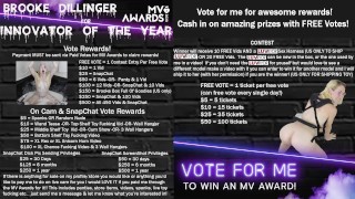 MV Awards Contest Details - Hard Fucking and MESSY Bukkake Facials