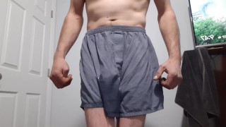Soaking Boxers With Piss